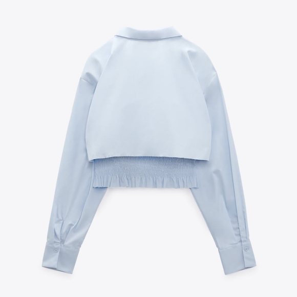 🆕️ Zara Shirt & Crop Top Set - Picture 6 of 6
